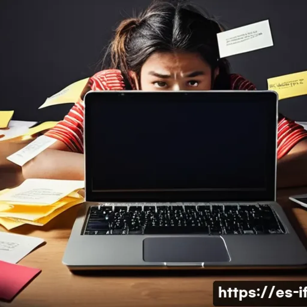 보안 인증의 패러다임 전환 - **Prompt for Password Fatigue:**
    "A visually overwhelmed and slightly disheveled person (gender-...